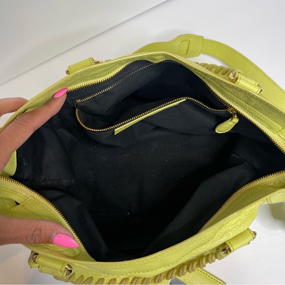 BALENCIAGA Classic City Neon Yellow June Citronna - Picture 4 of 17